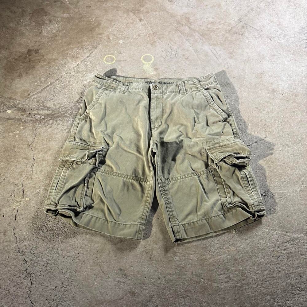 Y2K Olive Old Navy Cargo Shorts